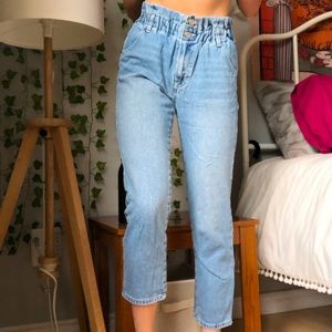 Pacsun Paperbag Waist Jeans